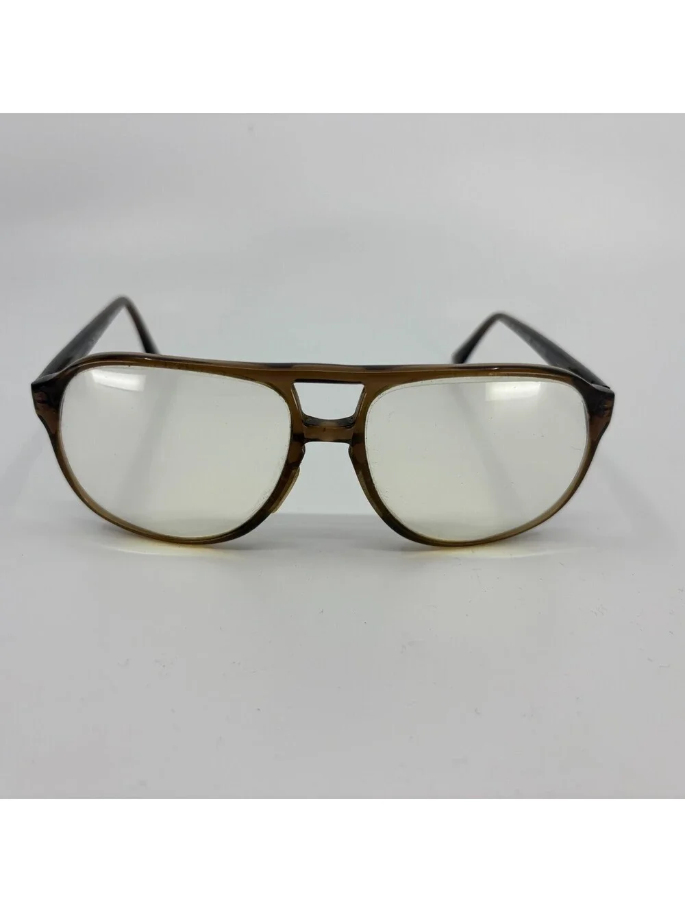 Stetson 39N Brown Hue Eyeglasses Frame Only 58-16 145mm China Vintage